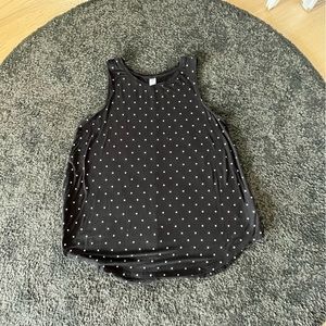 Old Navy polka dot swing tank, size Large (0290)